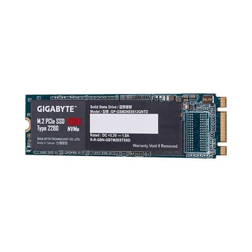 Gigabyte 512GB M.2 NVMe