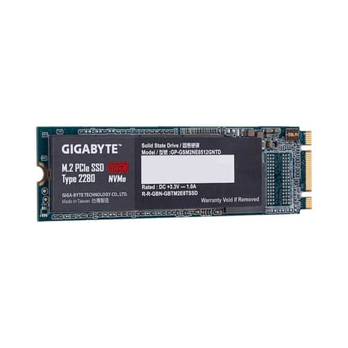 Gigabyte 512GB M.2 NVMe