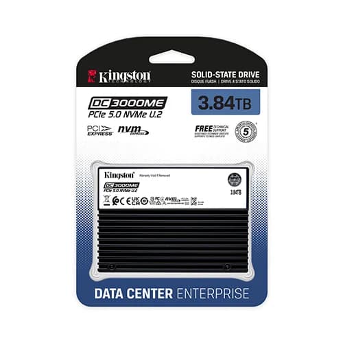 Kingston DC300ME 3.84TB U.2 NVMe Gen5 Enterprise SSD