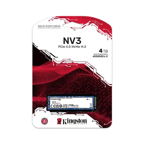 Kingston NV3 4TB NVMe Gen4 SSD