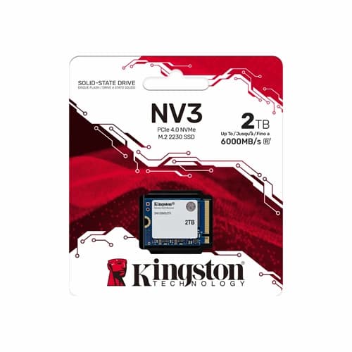 Kingston NV3 2TB NVMe M.2 2230 Gen4 SSD
