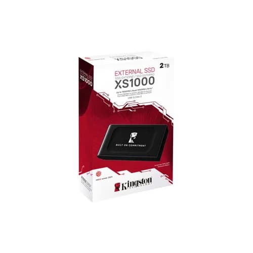Kingston XS1000 2TB USB 3.2 Gen 2 External SSD