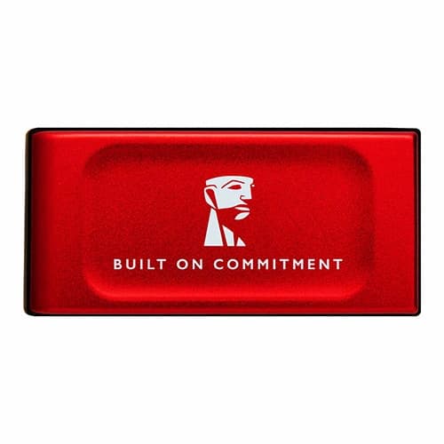 Kingston XS1000 1TB USB 3.2 Gen 2 Red External SSD