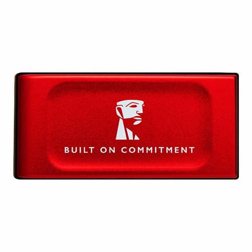 Kingston XS1000 2TB USB 3.2 Gen 2 Red External SSD