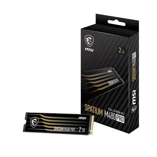 MSI Spatium M480 PRO 2TB NVMe Gen4 SSD