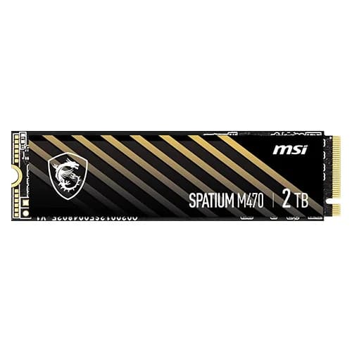 MSI Spatium M470 PRO 2TB NVMe Gen4 SSD