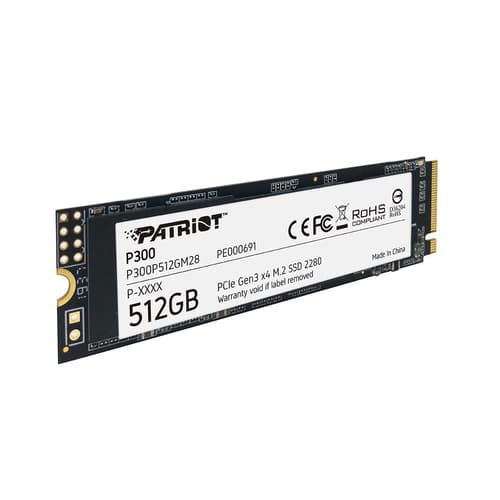 Patriot P300 512GB M.2 NVMe Internal SSD