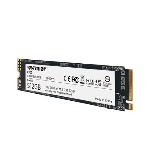 Patriot P300 512GB M.2 NVMe Internal SSD