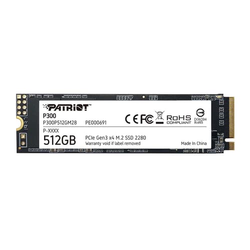 Patriot P300 512GB M.2 NVMe Internal SSD