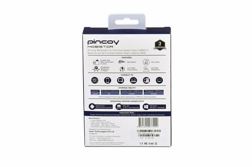 Pincoy MobiStor 120GB Wallet SSD