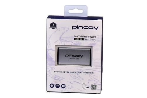 Pincoy MobiStor 120GB Wallet SSD