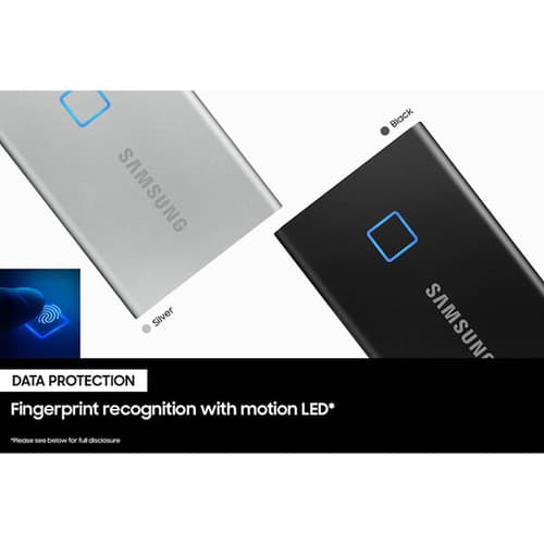 Samsung T7 Touch Black 1TB  Portable External SSD