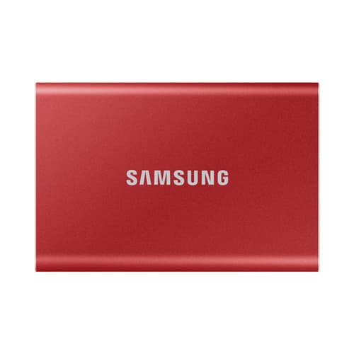 Samsung T7 Red 500GB External SSD