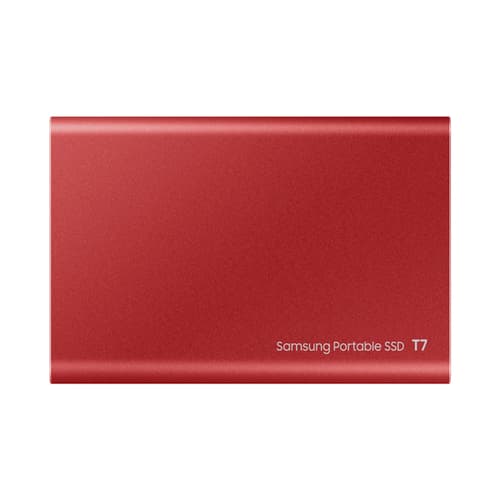 Samsung T7 Red 500GB External SSD