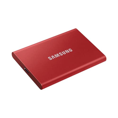 Samsung T7 Red 500GB External SSD