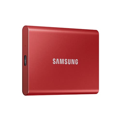 Samsung T7 Red 500GB External SSD