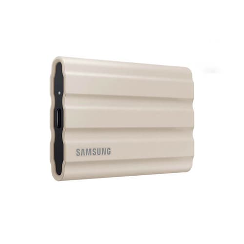 Samsung T7 Shield Beige 1TB Portable External SSD
