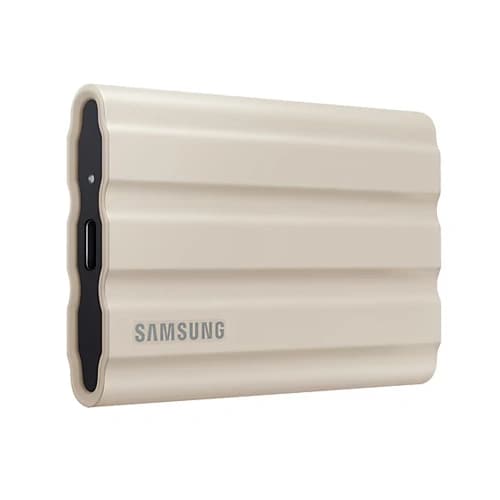 SAMSUNG T7 Shield Moonrock Beige 2TB Gen 2 External SSD