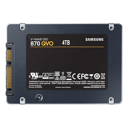 Samsung 870 QVO 4TB Internal SSD (MZ-77Q4T0BW)