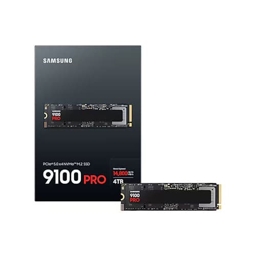 Samsung 9100 PRO 4TB NVMe Gen5 SSD
