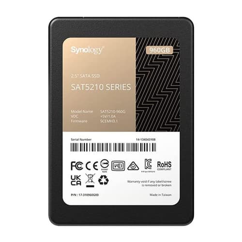 Synology SAT5210 960GB Internal SSD (SAT5210-960G)