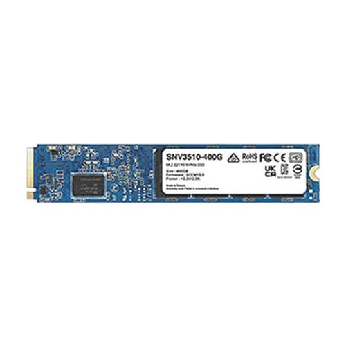 Synology SNV3510 400GB PCIe Gen3x4 M.2 NVMe Internal SSD ( SNV3510-400G)