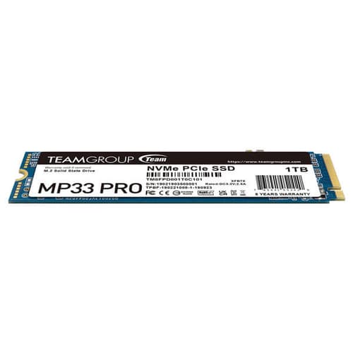 TeamGroup MP33 Pro 1TB M.2 NVMe Internal SSD