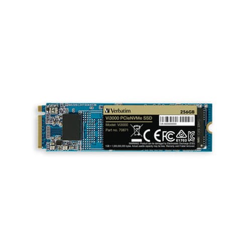 Verbatim Vi3000 256gb M.2 NVMe Internal SSD