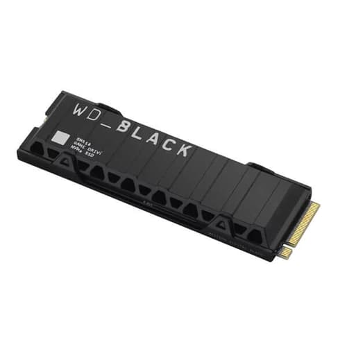 Western Digital Black SN850 1TB M.2 NVMe Gen4 Internal SSD with Heatsink