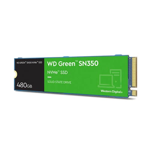 Western Digital Green SN350 480GB M.2 NVMe Internal SSD