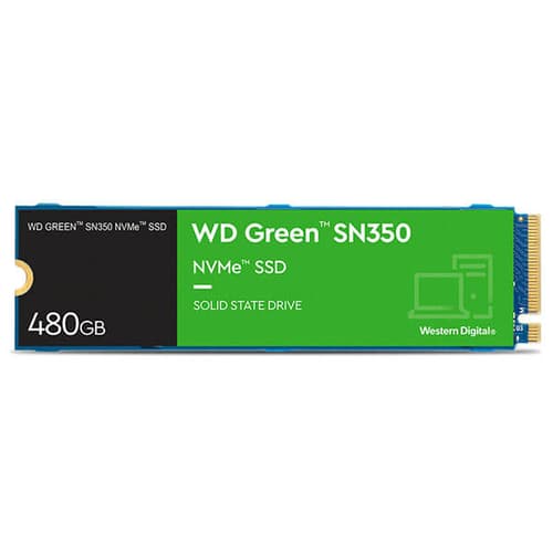 Western Digital Green SN350 480GB M.2 NVMe Internal SSD