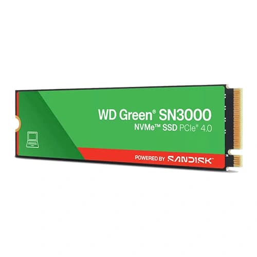 WD Green SN3000 500GB NVMe Gen4 SSD
