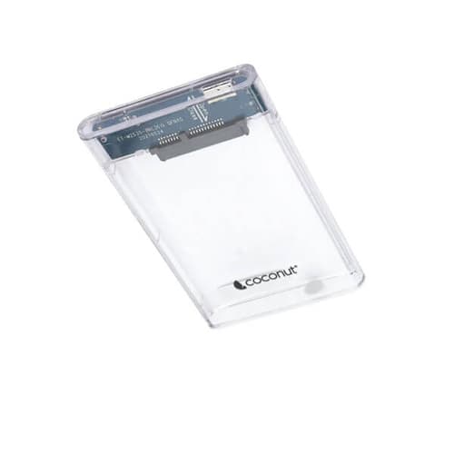 Coconut SC07 2.5 Inch SSD/HDD Sata Casing Transparent Hard Disk Enclosure