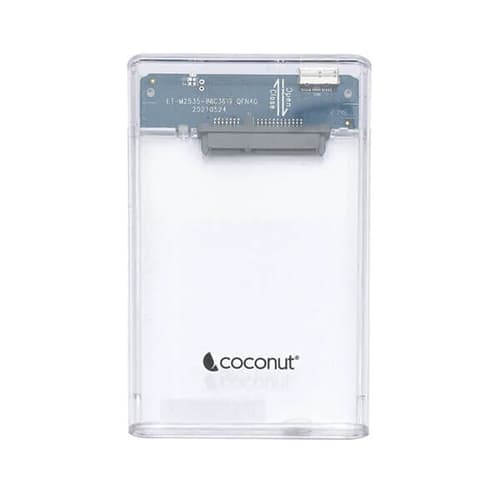 Coconut SC07 2.5 Inch SSD/HDD Sata Casing Transparent Hard Disk Enclosure