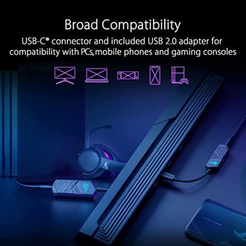 Asus ROG Clavis USB-C to 3.5 mm Gaming DAC
