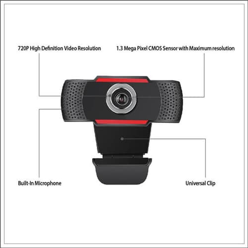 Adesso CyberTrack H3 720P HD Webcam
