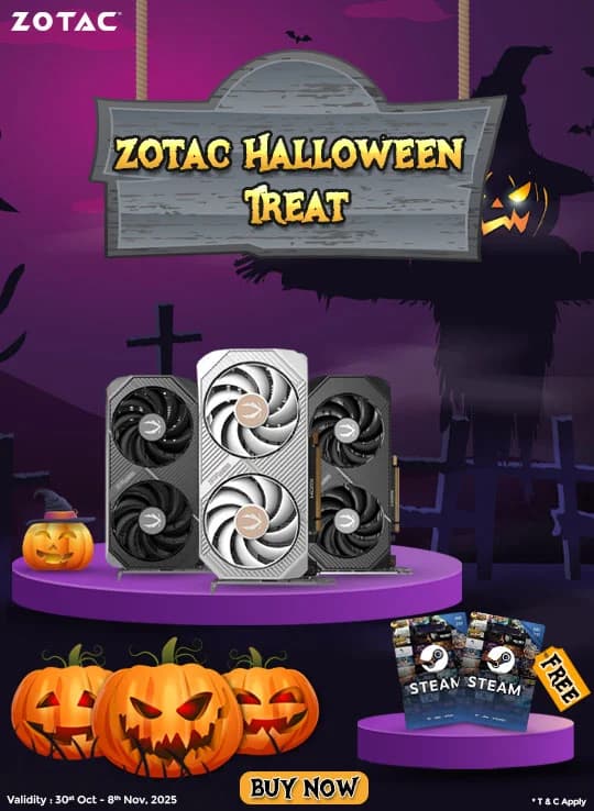 Zotac Halloween Sale