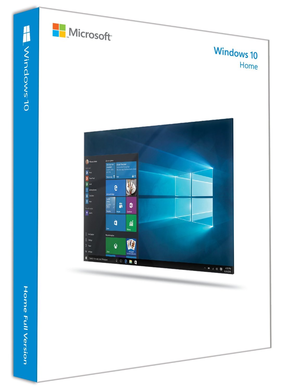 Microsoft Windows 10 Home 32 Bit/64 Bit (Pen Drive)