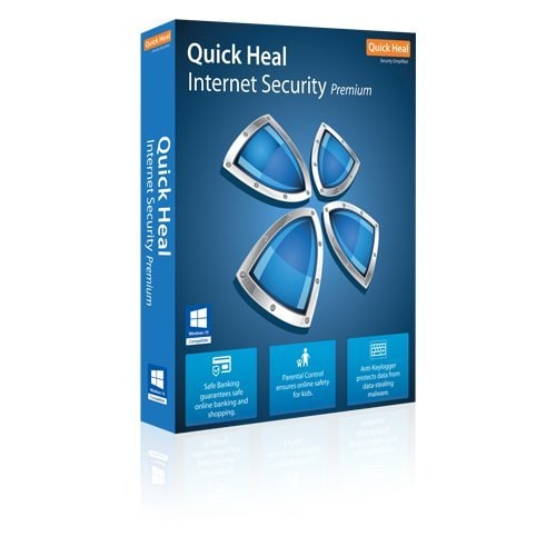 Quick Heal Internet Security 3 User 1 Year Antivirus