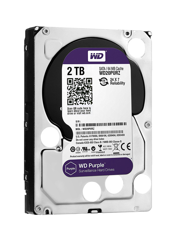 Western Digital Purple 2TB 5400 RPM