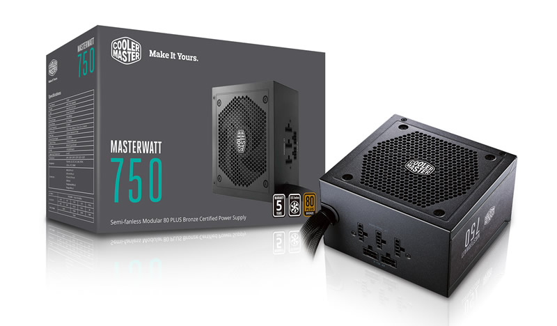 Cooler Master Masterwatt 750W Semi Modular Smps