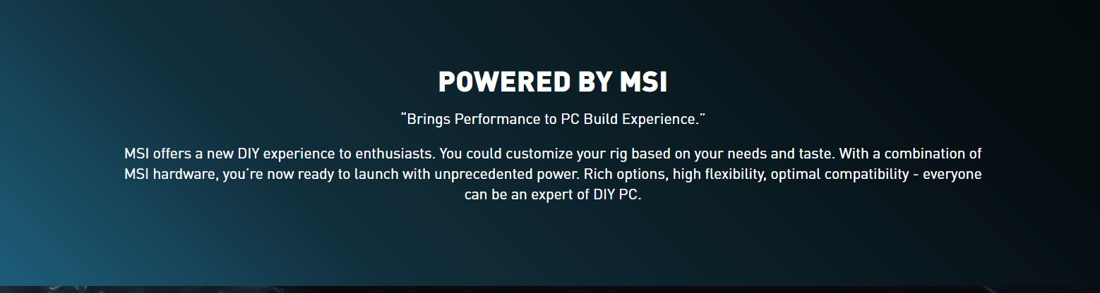 MSI Msi Pre build PC Offer