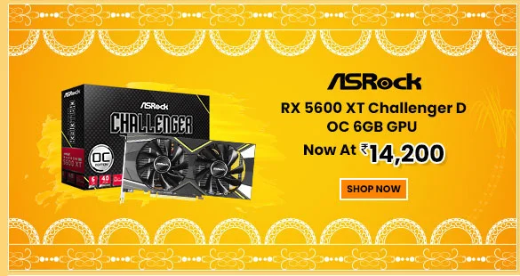 ASRock RX 5600 XT Challenger D OC GPU