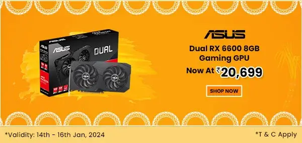 Asus Dual RX 6600 GPU