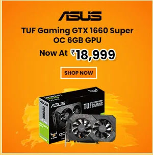Asus TUF Gaming GTX 1660 Super OC GPU