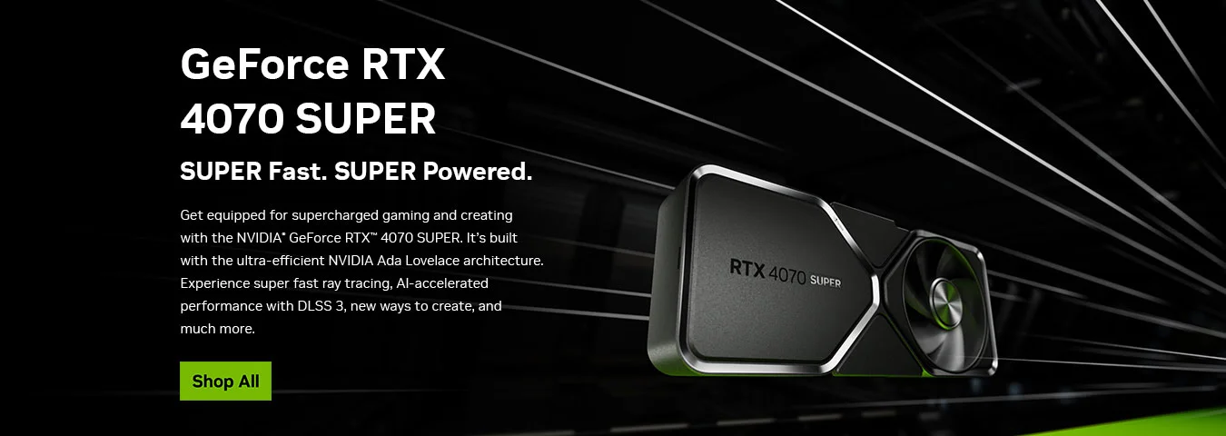Geforce RTX 4070 Super Series GPU