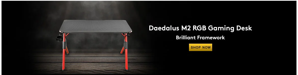 Gamdias Daedalus M2 RGB Gaming Desk