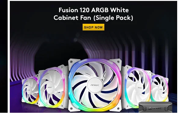Antec Fusion 120 ARGB White