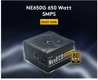 Antec NE650G 650 Watt 80 Plus Gold SMPS