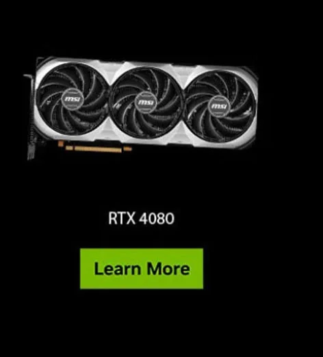 Nvidia Geforce RTX 4080